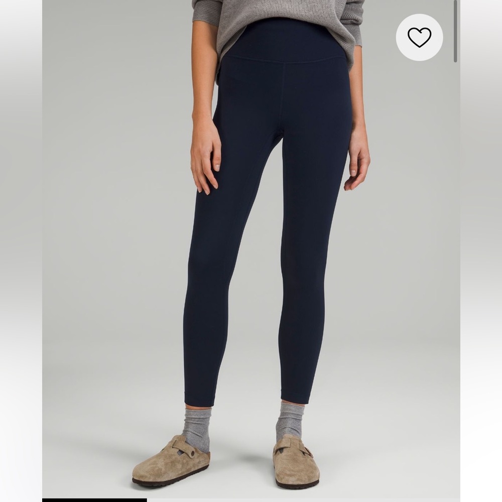 Lululemon Align High-Rise True Navy Leggings 25”